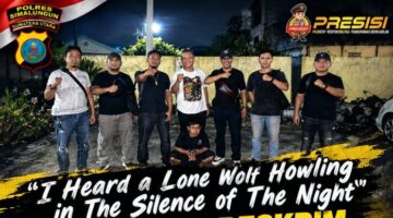“I Heard a Lone Wolf Howling in The Silence of The Night”, Jatanras Reskrim Simalungun Sikat Pencuri Motor di Pematangsiantar